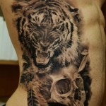 Tiger Tribal Tattoo2 150x150 - 100’s of Tiger Tribal Tattoo Design Ideas Pictures Gallery