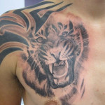 Tiger Tribal Tattoo3 150x150 - 100’s of Tiger Tribal Tattoo Design Ideas Pictures Gallery