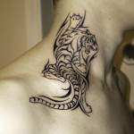 Tiger Tribal Tattoo6 150x150 - 100’s of Tiger Tribal Tattoo Design Ideas Pictures Gallery