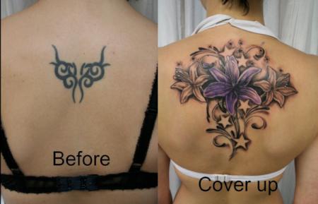 Tribal Cover Up Tattoo - 100’s of Tribal Cover Up Tattoo Design Ideas Pictures Gallery