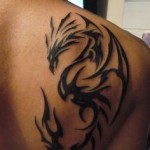 Tribal Dragon Tattoo8 150x150 - 100’s of Tribal Dragon Tattoo Design Ideas Pictures Gallery