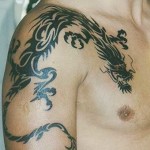 Tribal Dragon Tattoo9 150x150 - 100’s of Tribal Dragon Tattoo Design Ideas Pictures Gallery