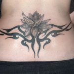 Tribal Flower Tattoo11 150x150 - 100’s of Tribal Flower Tattoo Design Ideas Pictures Gallery