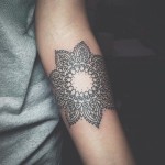 Tribal Flower Tattoo8 150x150 - 100’s of Tribal Flower Tattoo Design Ideas Pictures Gallery