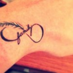 26 Cute small infinity tattoo for girls 420x215 150x150 - 100's of Small Tattoo Design Ideas Picture Gallery