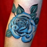 Blue Rose Tattoo 150x150 - Blue tattoos Tattoos Design Ideas Pictures Gallery