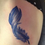 Feather tattoo 6 150x150 - Feather Tattoos Design Ideas Pictures Gallery