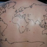 Globe tattoo 12 150x150 - Globe Tattoos Design Ideas Pictures Gallery