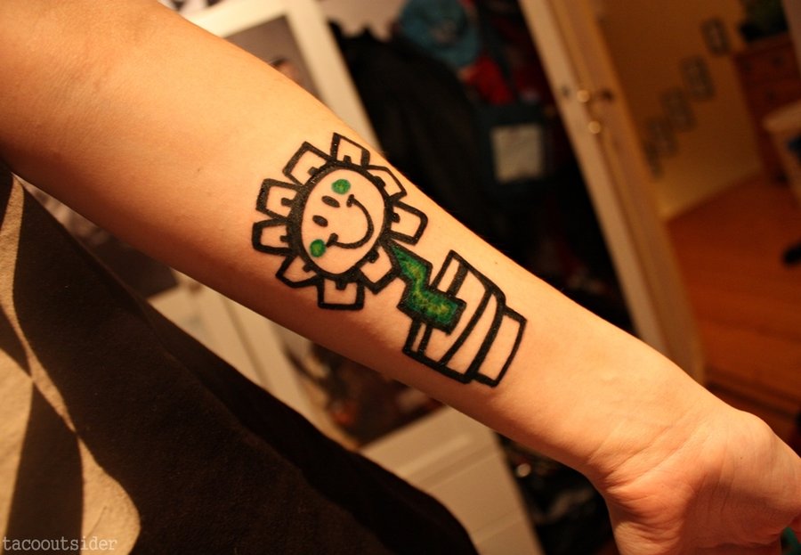 Green Day Tattoos 15 - Guitar Tattoos Design Ideas Pictures Gallery