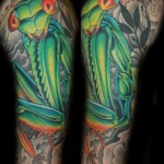Green Tattoos 7 150x150 - Green Tattoos Design Ideas Pictures Gallery