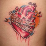 Heart Tattoos 7 150x150 - Heart Tattoos Design Ideas Pictures Gallery