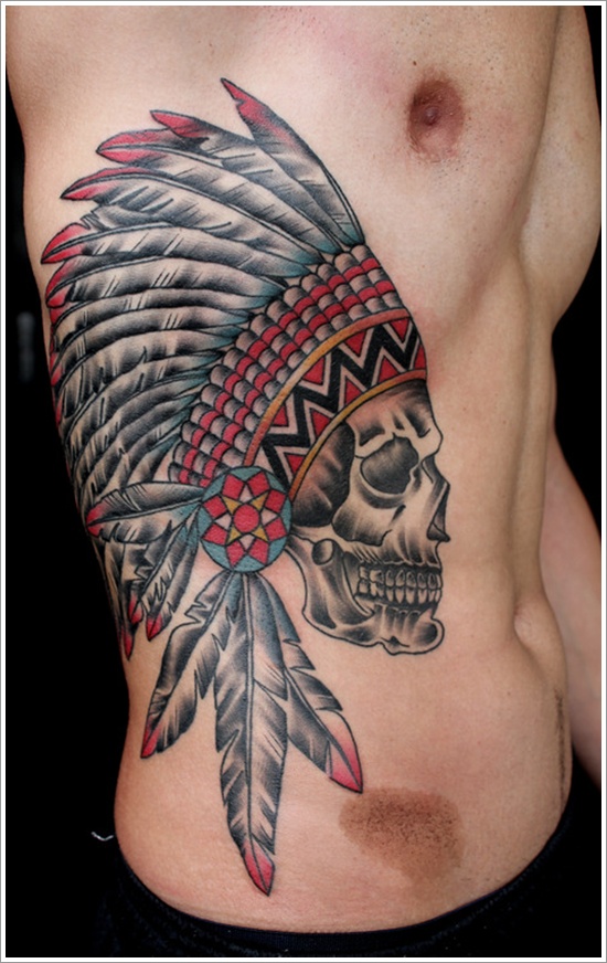 Indian Tattoos 12 - 100's of Ear Tattoo Design Ideas Picture Gallery