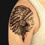 Indian Tattoos 5 150x150 - Indian Tattoos Design Ideas Pictures Gallery