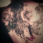 Lace Tattoos 15 150x150 - Lace Tattoos Design Ideas Pictures Gallery