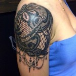 Lace Tattoos 4 150x150 - Lace Tattoos Design Ideas Pictures Gallery