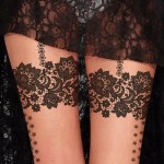 Lace Tattoos 8 150x150 - Lace Tattoos Design Ideas Pictures Gallery