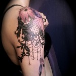 Lace Tattoos 9 150x150 - Lace Tattoos Design Ideas Pictures Gallery