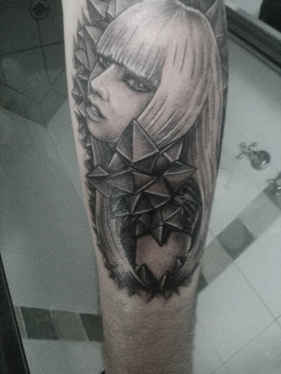 Lady Gaga Tattoos 8 - Zelda Tattoos Design Ideas Pictures Gallery