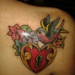 Lock Tattoos 1 150x150 - Lock Tattoos Design Ideas Pictures Gallery