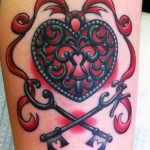 Lock Tattoos 2 150x150 - Lock Tattoos Design Ideas Pictures Gallery