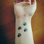 Tattoo Cute Paws on Wrist1 150x150 - 100's of Wrist Tattoo Design Ideas Picture Gallery