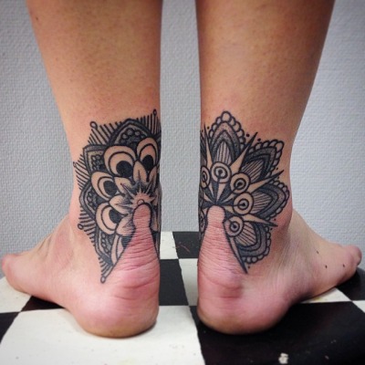 a10 - Ankle Tattoo Design Ideas Pictures Gallery