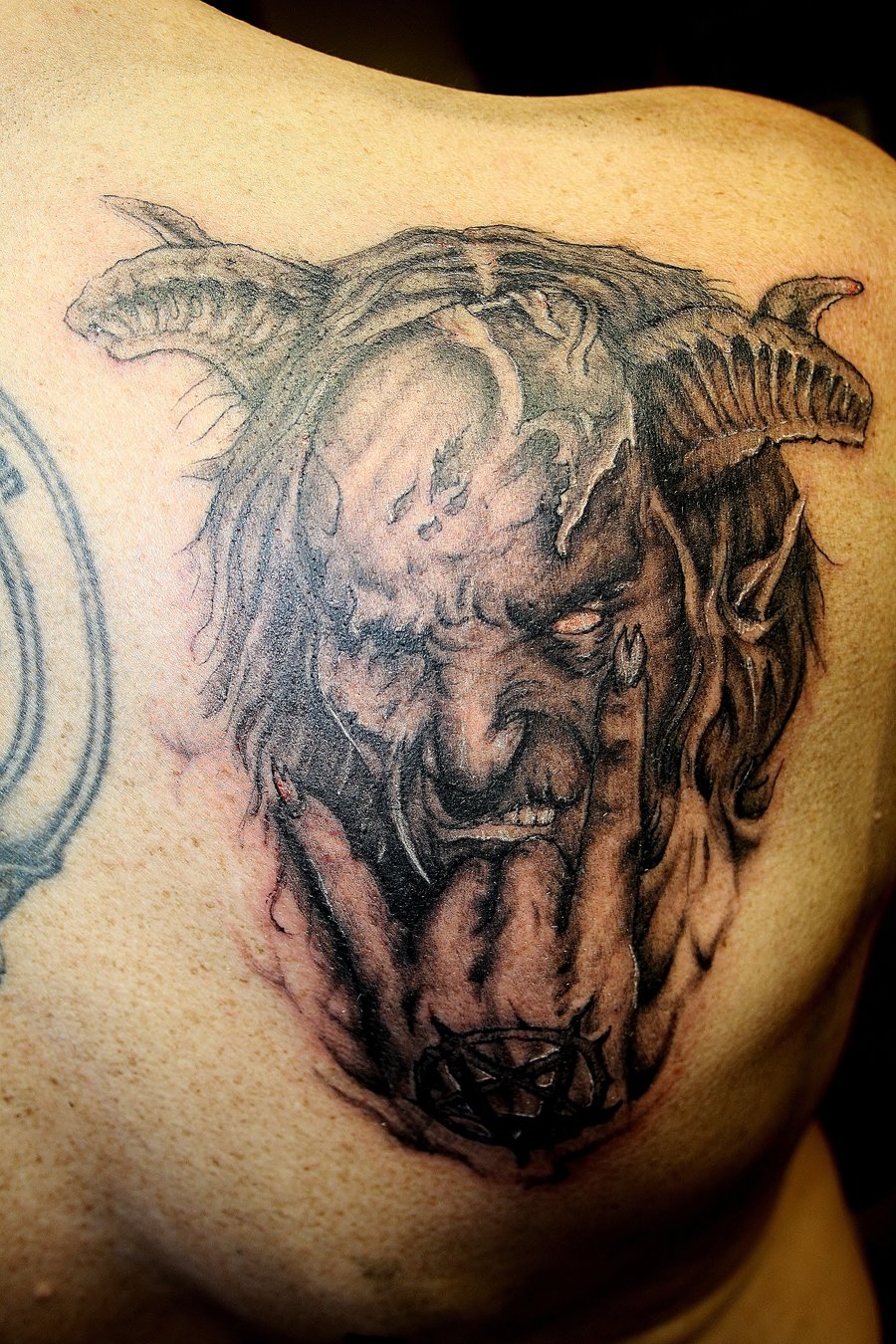 demon tattoo 7 - 100's of Devil Tattoo Design Ideas Picture Gallery