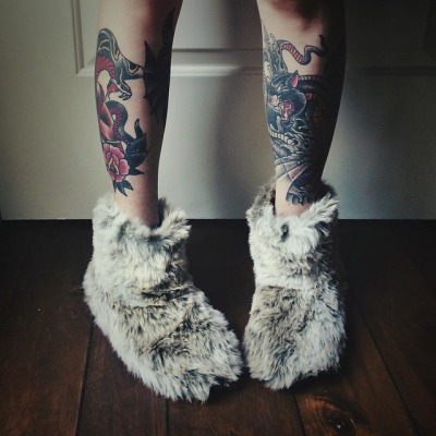 leg14 - 100's of Thigh Tattoo Design Ideas Picture Gallery