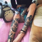 leg7 150x150 - Leg Tattoos Design Ideas Pictures Gallery