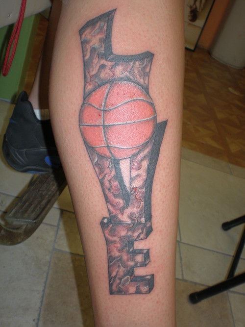 basketball tattoos