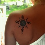 sun tattoos 9 150x150 - Sun Tattoos Design Ideas Pictures Gallery