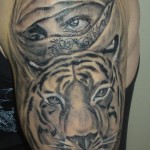 tiger tattoos 15 150x150 - Tiger Tattoos Design Ideas Pictures Gallery