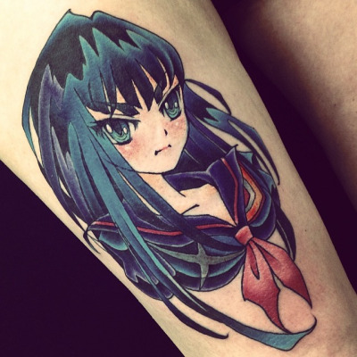 Anime Tattoos Design Ideas Pictures Gallery