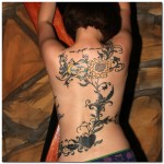 vine tattoos 12 150x150 - Vines Tattoos Design Ideas Pictures Gallery