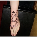 vine tattoos 15 150x150 - Vines Tattoos Design Ideas Pictures Gallery