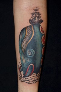 whale 14152308238nkg4 201x300 - Whale Tattoos Design Ideas Pictures Gallery