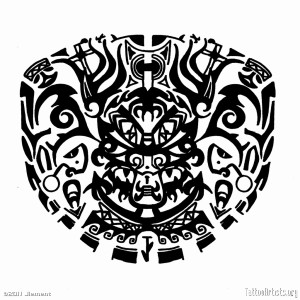90720 tattoos polynesian hawaiian tiki and maori tattoo images 300x300 - 100's of Tikki Tattoo Design Ideas Picture Gallery