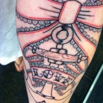 Anchor Tattoos 3821 150x150 - 100's of Anchor Tattoo Design Ideas Picture Gallery