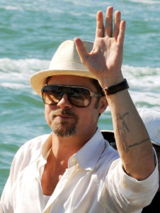 Brad Pitt Tattoos (5)