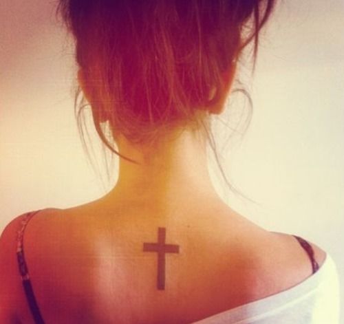 Cross Tattoos 1 - 100's of Girl Tattoo Design Ideas Picture Gallery