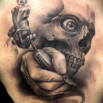 Demon Tattoo Studio 150x150 - 100's of Skull Tattoo Design Ideas Picture Gallery