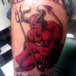 Devil Tattoos 1 150x150 - 100's of Devil Tattoo Design Ideas Picture Gallery