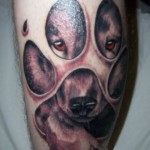 Dog Tattoos 6 150x150 - 100's of Dog Tattoo Design Ideas Picture Gallery