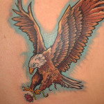 Eagle Tattoos 10 150x150 - 100's of Eagle Tattoo Design Ideas Picture Gallery