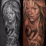 Eve Tattoos 7 150x150 - 100's of Eve Tattoo Design Ideas Picture Gallery