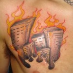 Fire Tattoos 11 150x150 - 100's of Fire Tattoo Design Ideas Picture Gallery