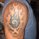 Fire Tattoos 14 150x150 - 100's of Fire Tattoo Design Ideas Picture Gallery