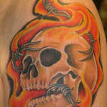 Fire Tattoos 5 150x150 - 100's of Fire Tattoo Design Ideas Picture Gallery