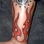 Fire Tattoos 6 150x150 - 100's of Fire Tattoo Design Ideas Picture Gallery