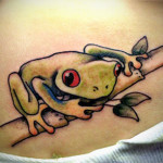 Frog Tattoos 11 150x150 - 100's of Frog Tattoo Design Ideas Picture Gallery